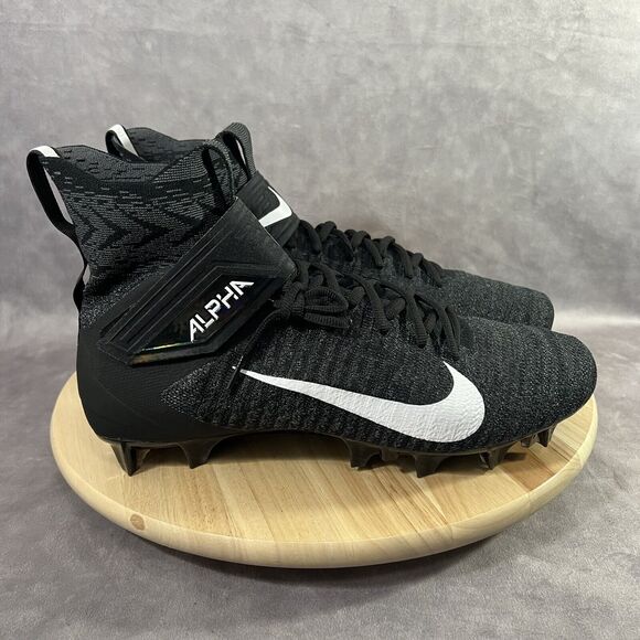 Nike Alpha Menace Elite 2 WD P FlyKnit Black Shoes BV3298-001 Mens 11.5 WIDE main image 7